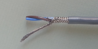twin twisted & screened cable cable